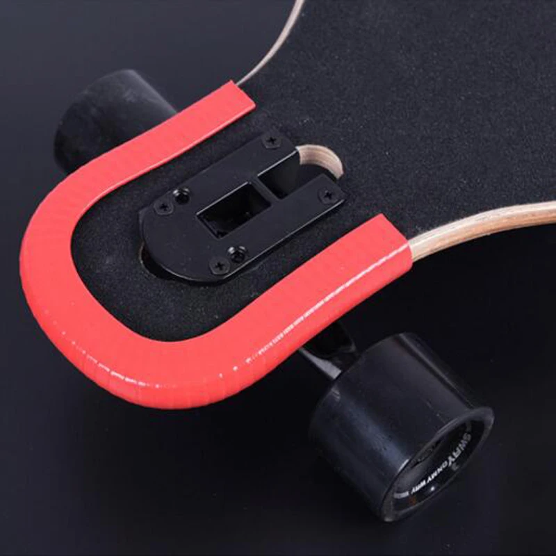 2PCS 35CM Skateboard Bumper Strip Skate Board Protection Strip Avoid