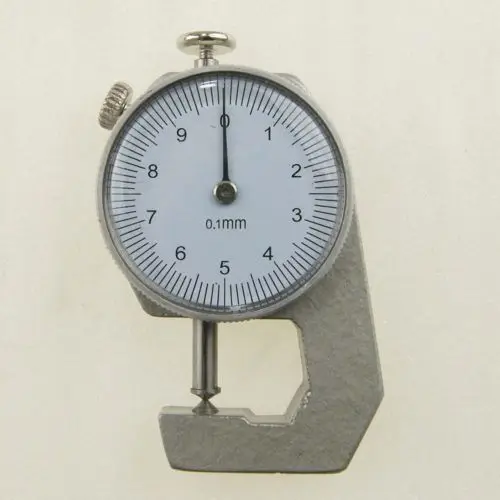 0.1mm Pocket Type Double Pin Thickness Measuring Gauge Caliper 0 10mm