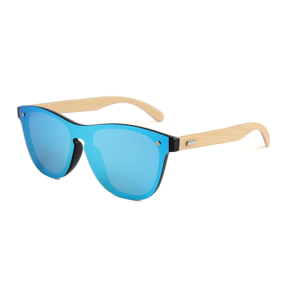 

CONCHEN 2018 New Arrival Wooden Sunglasses For Women Brand Designer UV400 Mirror Lenses Fashion Bamboo Sunglasses