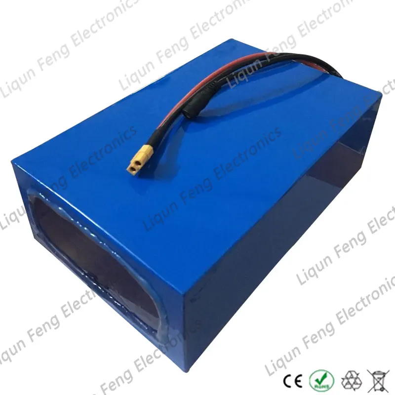 Cheap 52V use LG Cell Battery 52V 30AH Lithium Battery pack 52V 30AH Electric Bike Battery 58.8V 5A Charger for 48V 1000W 2000W Motor 3