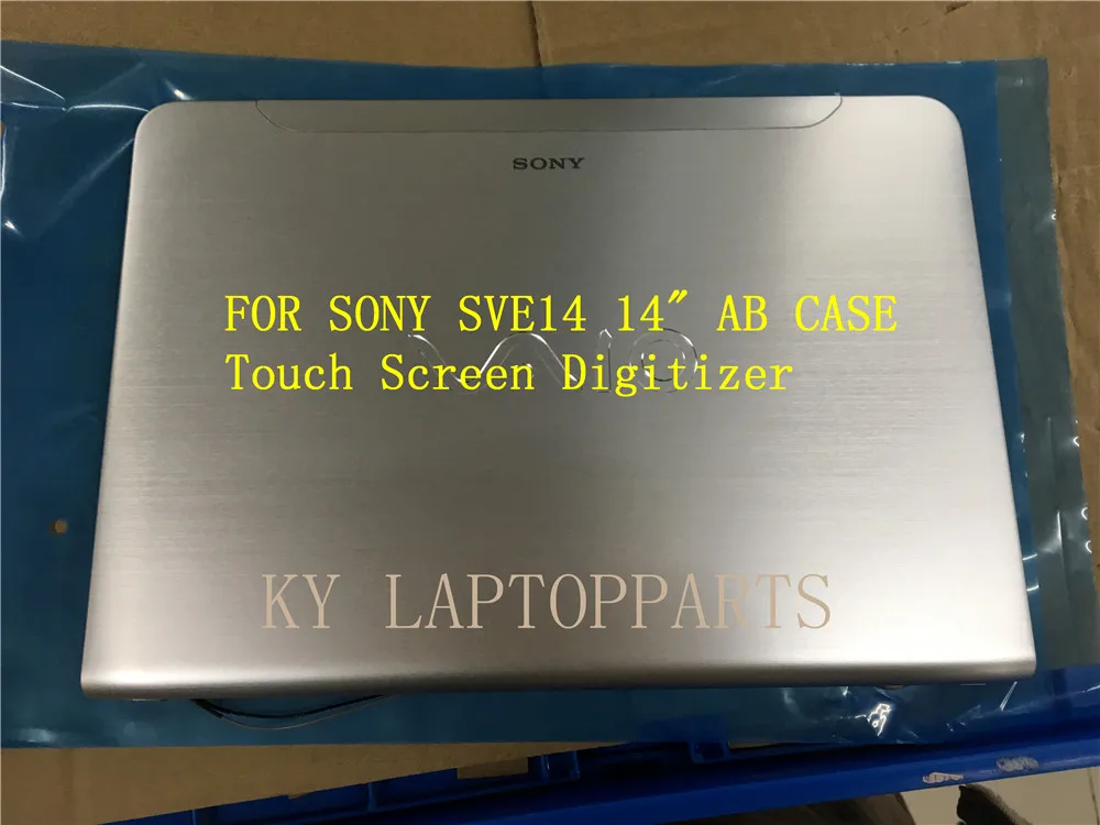 

For Sony Vaio SVE14A SVE14 14" Touch Screen Digitizer SVE14AE13L SVE14A27CXH AB case Silver