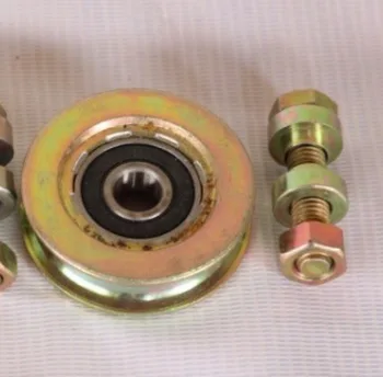

1PCS/LOT 58x17mm Thickness:17mm 2.5 -Inch U type Bearing Pulley Wheel Steel Wire Bearing Pulley