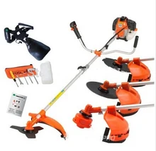 Multi powerful 52cc gasoline brush cutter 4 in 1 grass trimmer strimmer cutter garden manual work tool