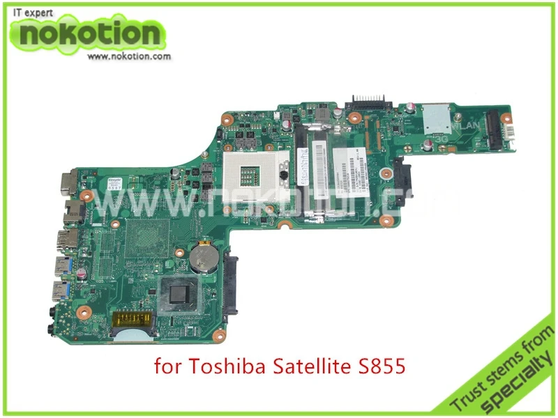 Материнская плата NOKOTION PN 1310A2509904 SPS V000275210 для ноутбука toshiba satellite L855 S855 HM77 HD4000 graphics