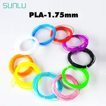 

1.75 PLA 3D Filament For Explore Intelligent Gadget 100% No Bubble Consumable 3D Printer Filament 5m/roll Send By Random Color