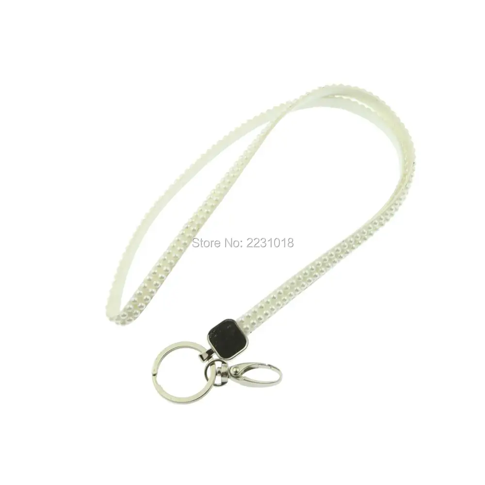 Bulk buy from china bling rhinestone lanyard with key chains (1)