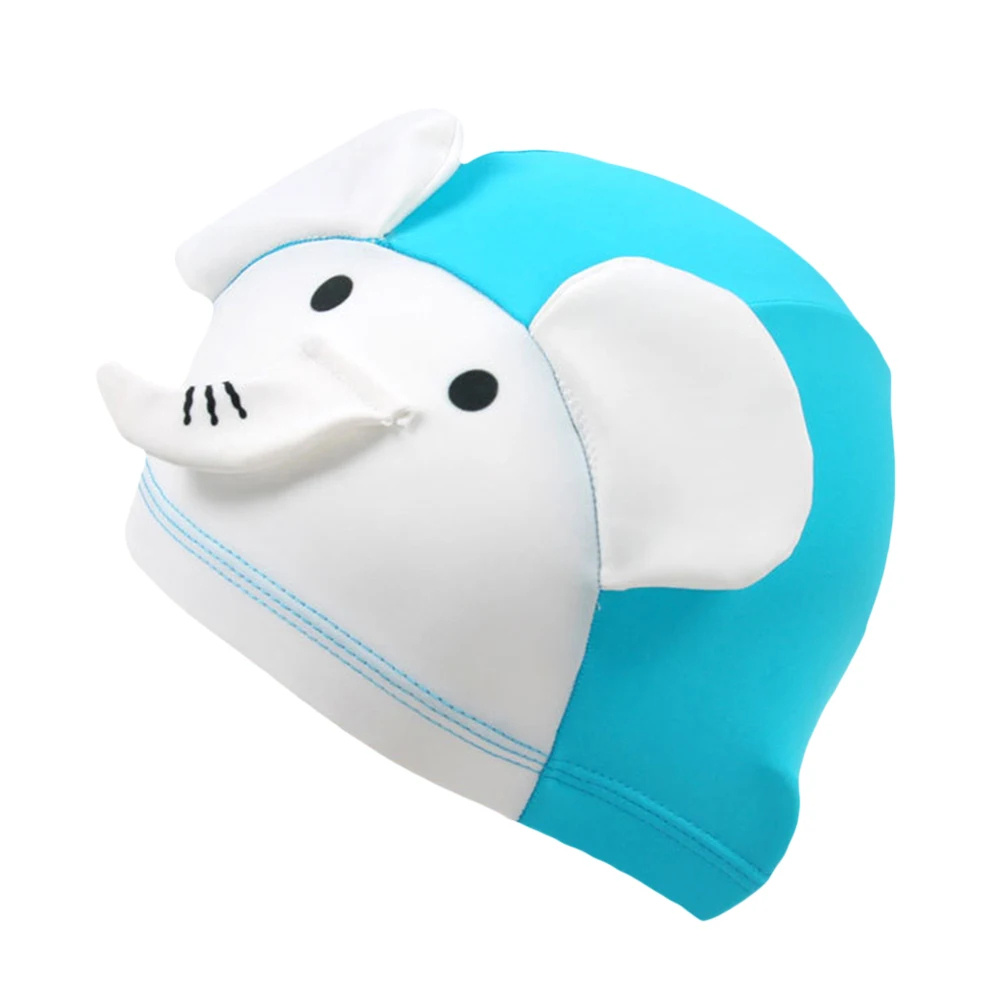 

Summer Swimming Caps Girl Boy Cartoon Animal Shape Anti-slip Hat Children Kids Unisex Headwear Sportswear Accessories