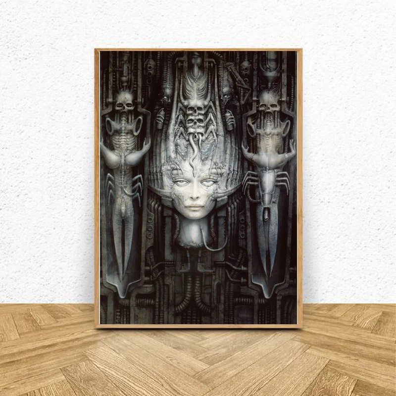 

Giger Li II Art Canvas Painting Living Room Home Decor