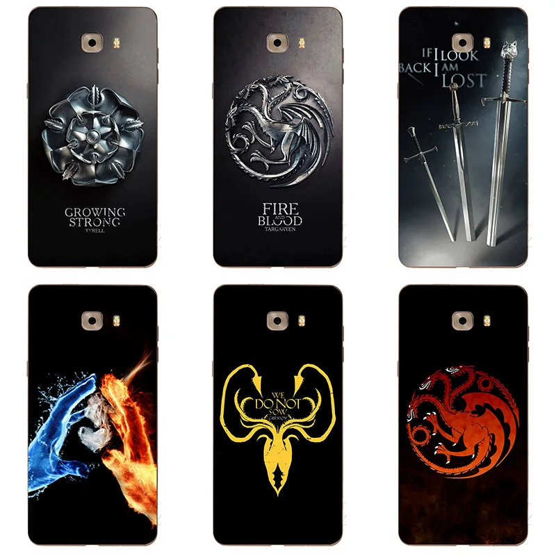 

Soft silicone Cover For Samsung Galaxy C9 C9Pro C9000 Silicone Painting Phone Case Soft TPU Patterned fitted Case shell