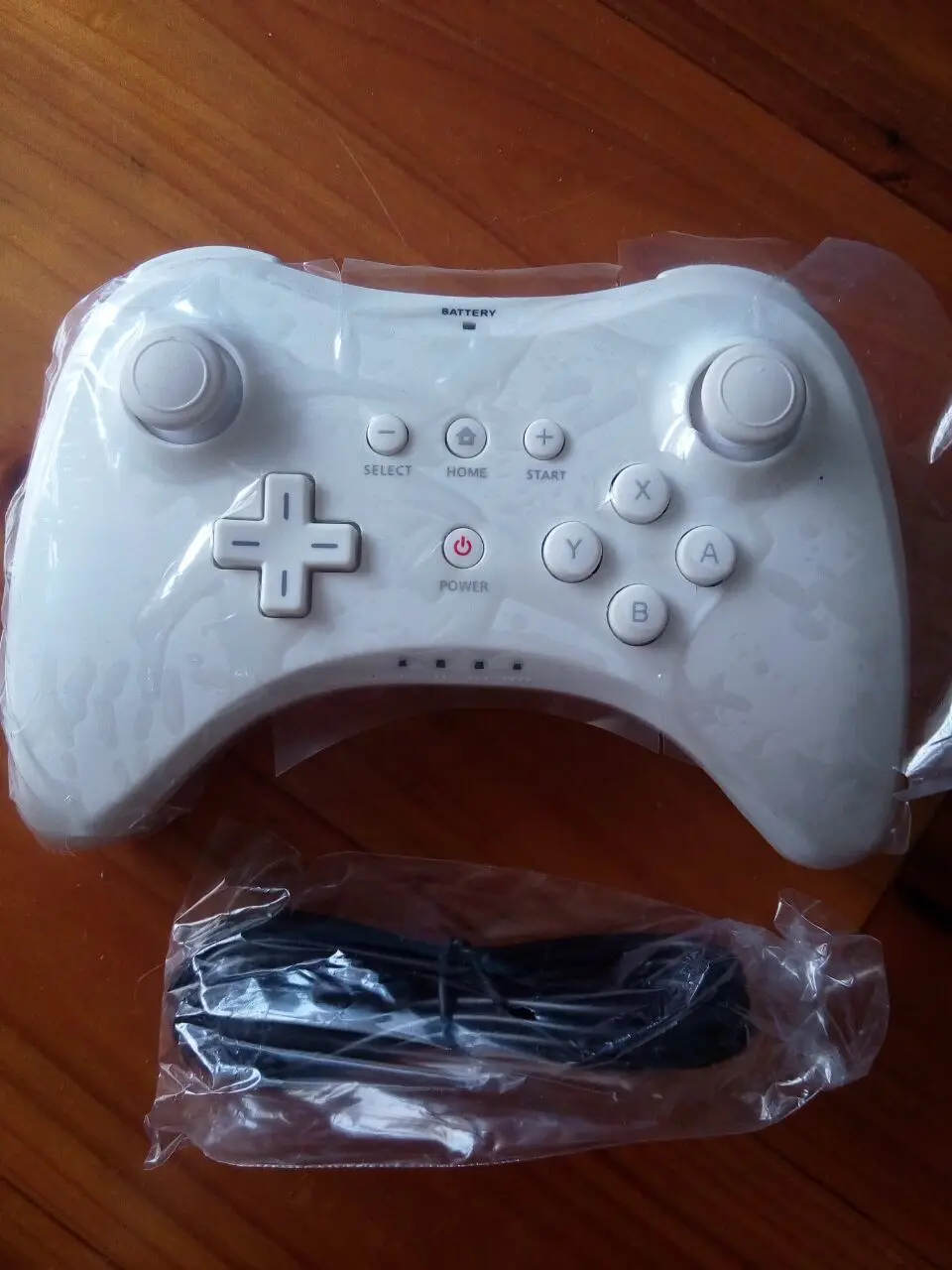 Controle sem fio para nintendo wii/u pro, gamepad clássico, bluetooth