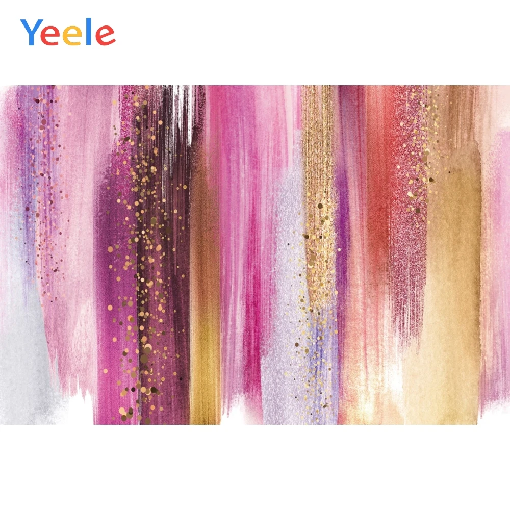 

Yeele Abstract Gradient Colorful Painting Texture Pattern Newborn Baby Backgrounds Custom Photography Backdrops Photo Studio