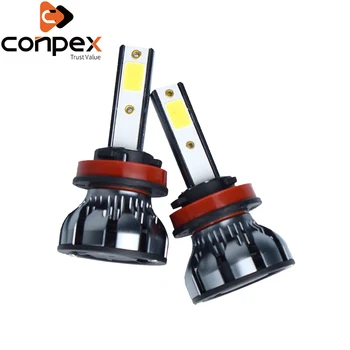 

Car Headlight Bulbs LED 12V H4 H7 LED Can bus Car Lights two Sided LED Lamp Beads automobile parts distance light LED Headlight