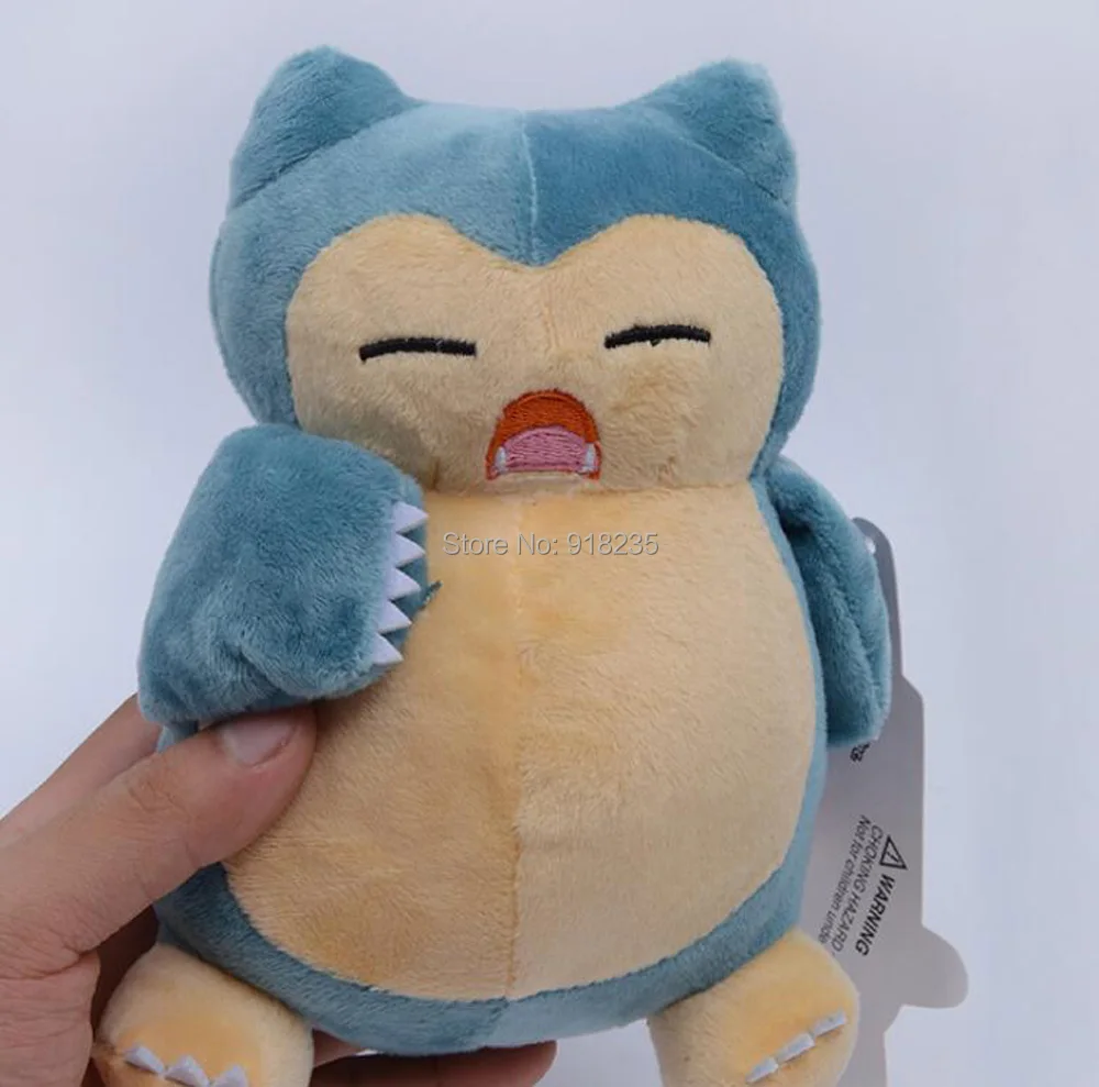 10/лот подлинный Snorlax 7," плюшевая кукла мягкая игрушка