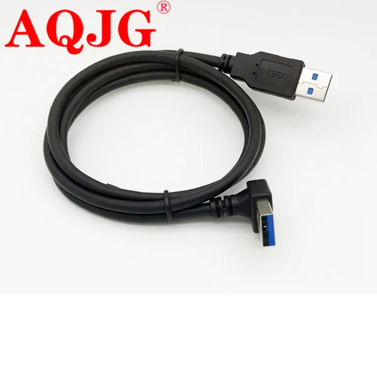 Кабель удлинитель USB 3 0 90 градусов сверхскоростной тип А штырь для ноутбука