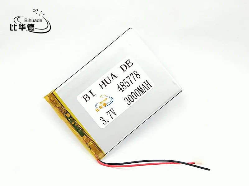Li-Po Polymer battery 3000mah 3.7 V 485778 smart home MP3 speakers Li-ion for dvr GPS mp3 mp4 cell phone speaker | Электроника
