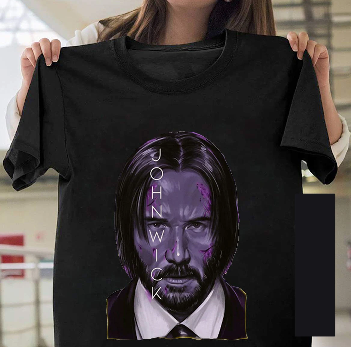 Футболка с короткими рукавами John Wick 3 Parabellum новинка 2019 | Мужская одежда