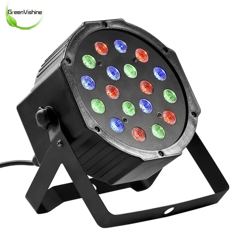 1Pc Professional LED Stage Lights 18 RGB PAR LED DMX Stage Lighting
