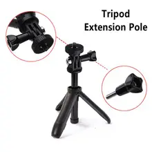 Мини портативные штативы селфи палка удлинитель выдвижной монопод Штатив для GoPro Xiaomi Yi SJCAM камера Настольный держатель