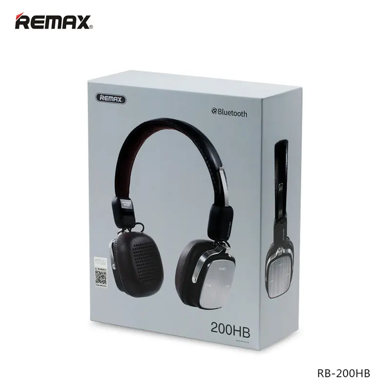 REMAX RB-200HB Wireless Bluetooth4.1 Headphone Headset Sport Studio HIFI Bass Resonance Stereo for iPhone and Android Phones