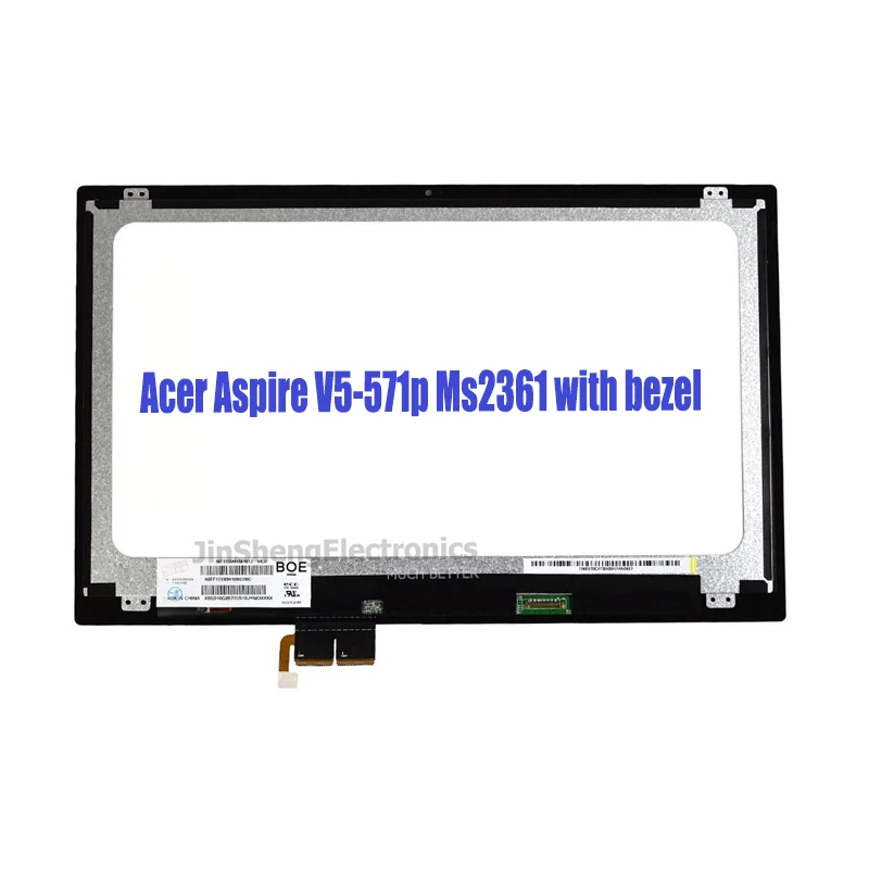 For font b Acer b font Aspire V5 571p Ms2361 with bezel LCD Touch screen Assembly