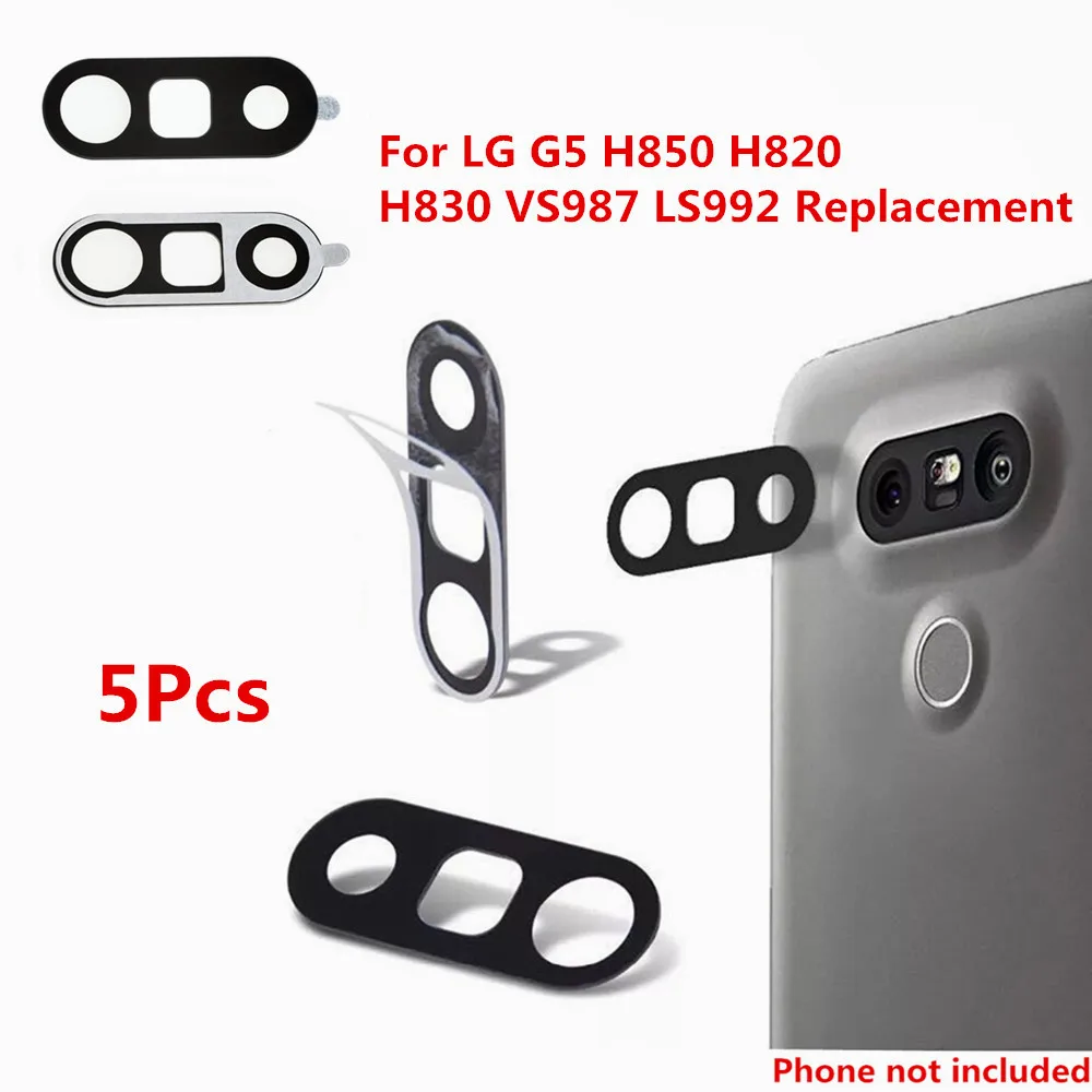 Atten 5Pcs For LG G5 H850 H820 H830 VS987 LS992 Replacement Rear Back