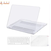 3IN1 прозрачной крышкой для Apple Mac book Air Pro retina 11 12 13,3 15 дюймов для MacBook Pro 13 с Touch Bar чехол сумка для ноутбука
