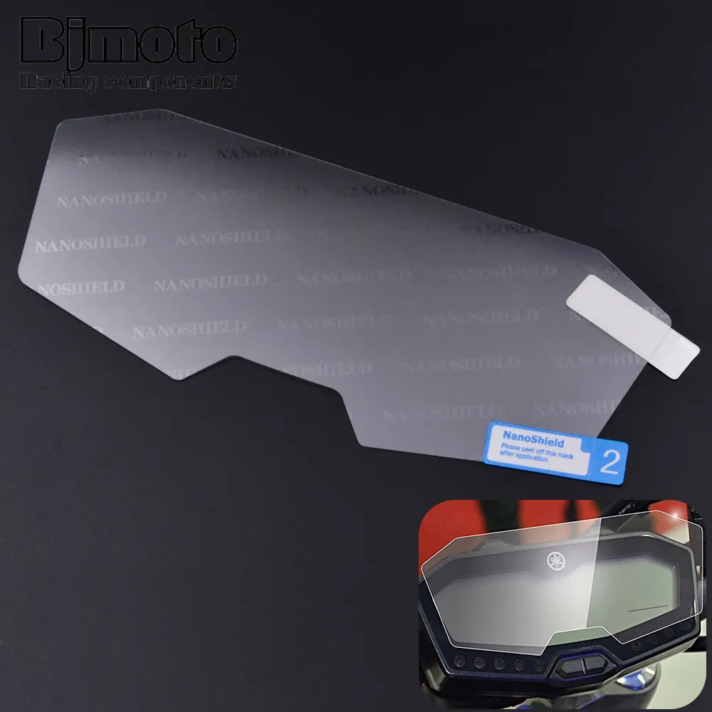 

BJMOTO Motorcycle Dashboard Instrument Panel Screen Protector Cover Stickers Transparent For Yamaha MT-07/FZ-07 MT07 2015-2017
