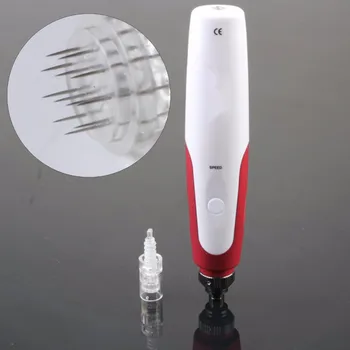 

12/36pins Electric Auto Micro Needle for Derma Pen Needles Cartridges Bayonet Round Nano Needles Tips