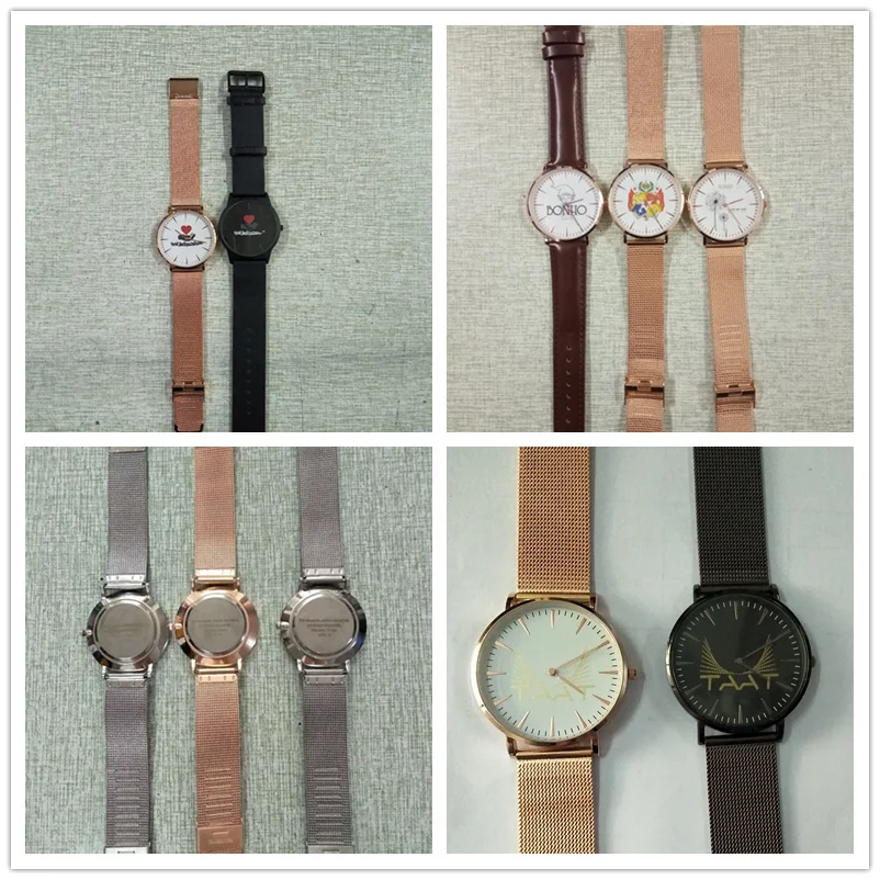 CL014 Private Label Mens Women Stainless Steel Watch Custom Your Own Logo Watch Trend Design Relogio Print Picture Couple Watch - Image 6