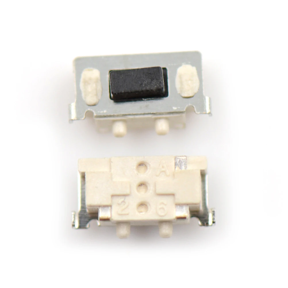 20 шт 3*6*3,5 мм SMD Такт светильник сенсорный выключатель 2 контактный боковой кнопки микрокнопки - Цвет: Бежевый
