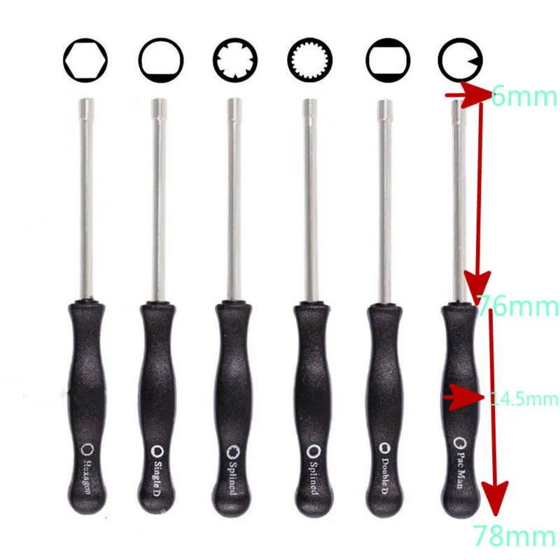 Pack of 6 Pieces 2 Cycle Carburetor Adjusting Tool Carb Adjustment Tool