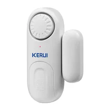 KERUI D1 Беспроводная маленькая независимая дверь, магнитный автономный датчик двери/окна, сигнализация, охранная сигнализация