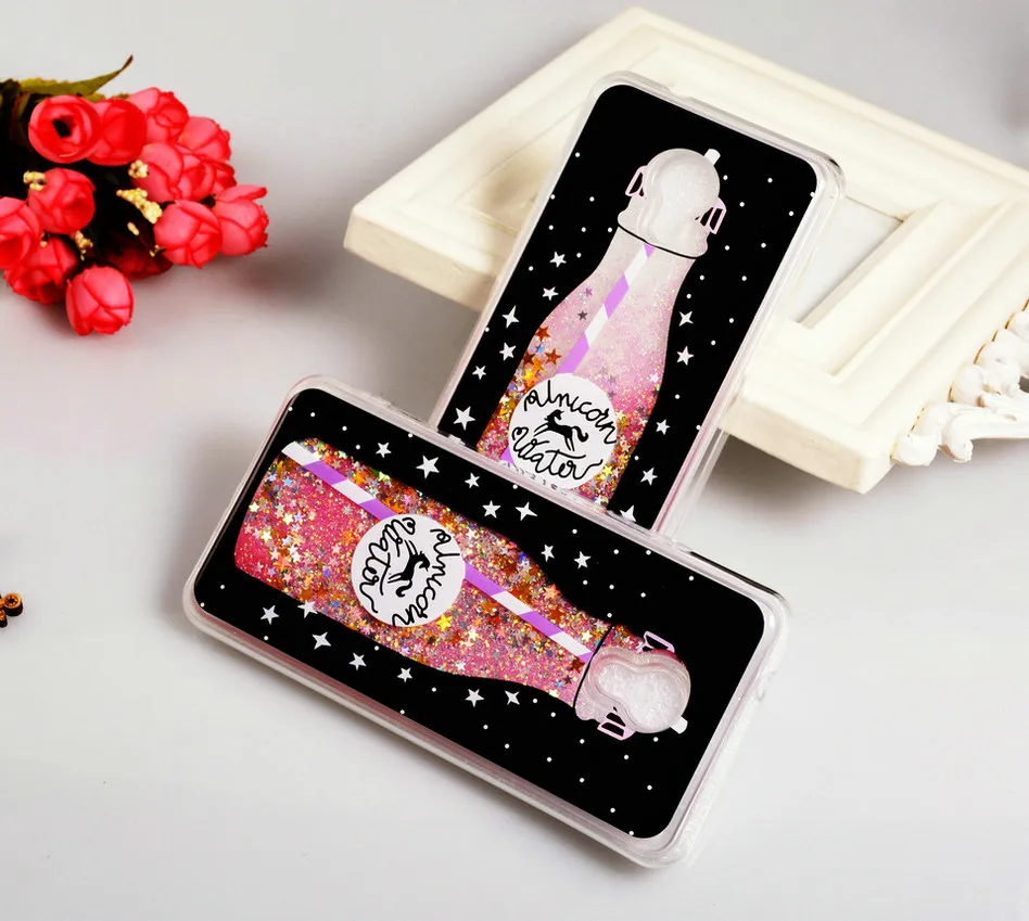 ICOQUE M5S Cases For Meizu M5S Case Luxury Quicksand Glitter Liquid Silicone m5s Case For Meizu M5S Case 5.2 Cover (2)