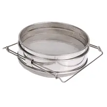 Stainless Steel Honey Filters Strainer Network Stainless Steel Screen Mesh Filter Beekeeping Tools Honey Tools 24.5cm