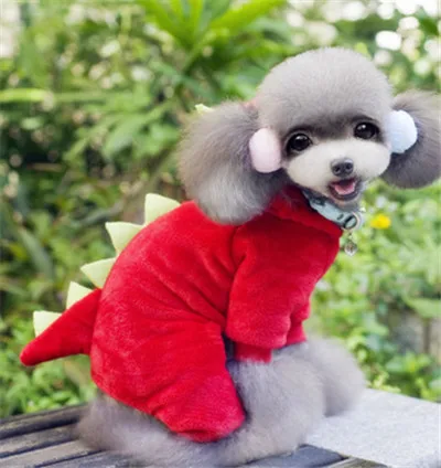 Зима собака одежда комбинезон для собак куртка Костюмы милый щенок Миньоны костюм для Чихуахуа Тедди Кот Рождество для небольших - Цвет: Цвет: желтый