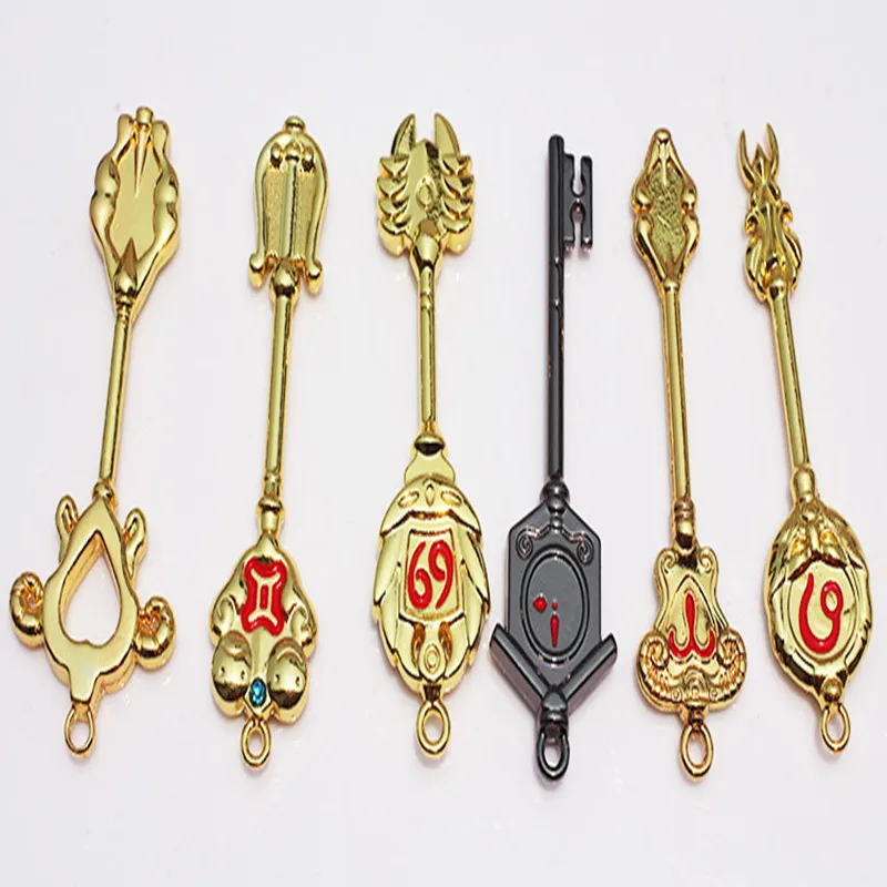 Fairy Tail Lucy Celestial Zodiac Spirit Gate Keys 18pcs Necklace Pendant Other Japanese Anime Animation Collectables Fairy Tail Lucy Celestial Zodiac Spirit Gate Keys 18pcs Necklace Pendant Other Japanese Anime Animation Collectables