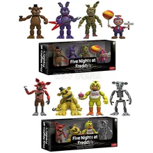 FNAF Five Nights At Freddy’s Bonnie Foxy Freddy Fazbear Bear Night Freddy Toys Action Figure Toy for Childrens
