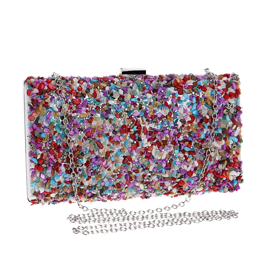 

Women Evening Envelope Handbag Party Sparkly Clutch Purse Shoulder Cross Bag Shoulder Bag Travel Handbag