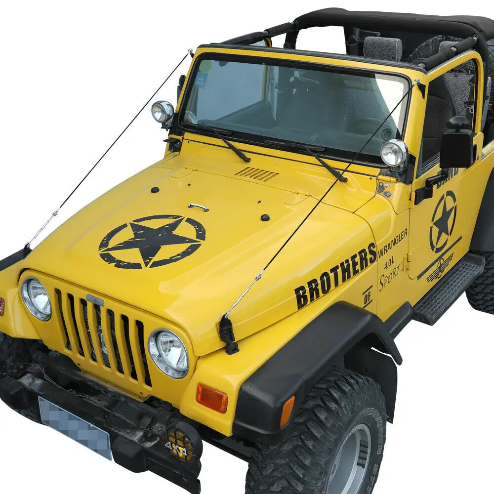 Для Jeep Wrangler TJ 1997-2006 Limb стояки комплект препятствий устраняет Защитная веревка