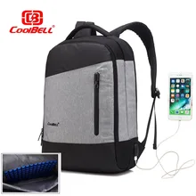 Туристический рюкзак для ноутбука 15 15,4 15,6 дюймов школьная сумка для Macbook Pro Мужской Женский, с дополнительной зарядкой