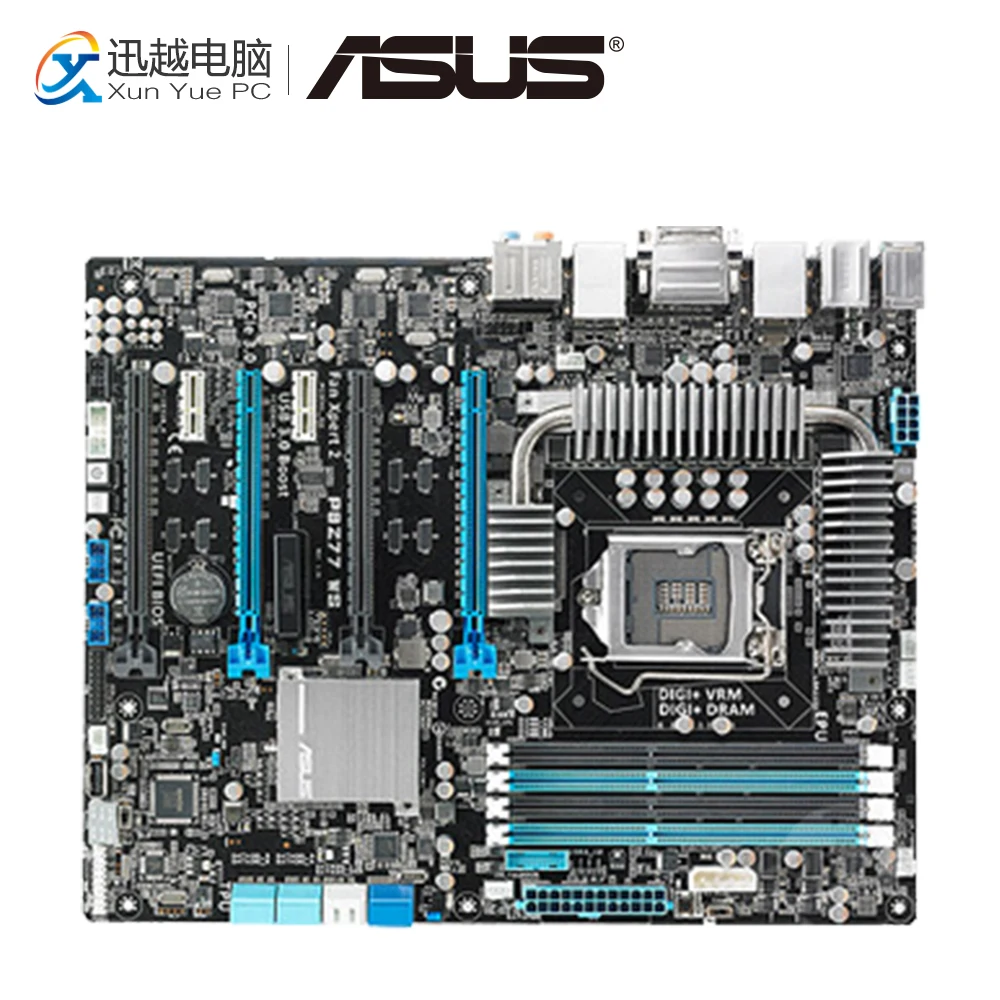 

Asus P8Z77 WS Desktop Motherboard Z77 Socket LGA 1155 DDR3 32G 4*PCI-E3.0 SATA3 USB3.0 ATX On Sale