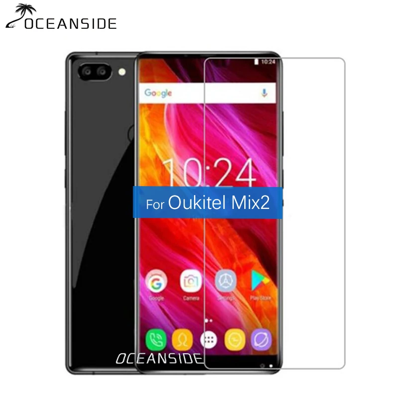 2 шт. для OUKITEL MIX защита экрана из закаленного стекла 5 9h защитная пленка на MIX2 |