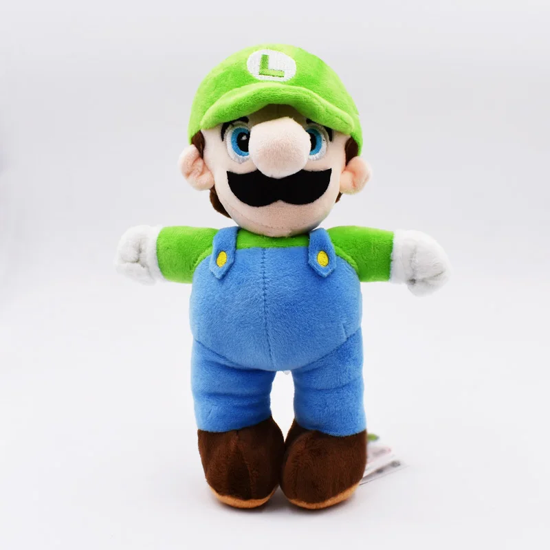 

Cartoon Super Mario Bros Pluche Speelgoed Stand Mario Luigi Brother Groene Hoed Peluche Speelgoed Zachte Poppen Voor Kinderen
