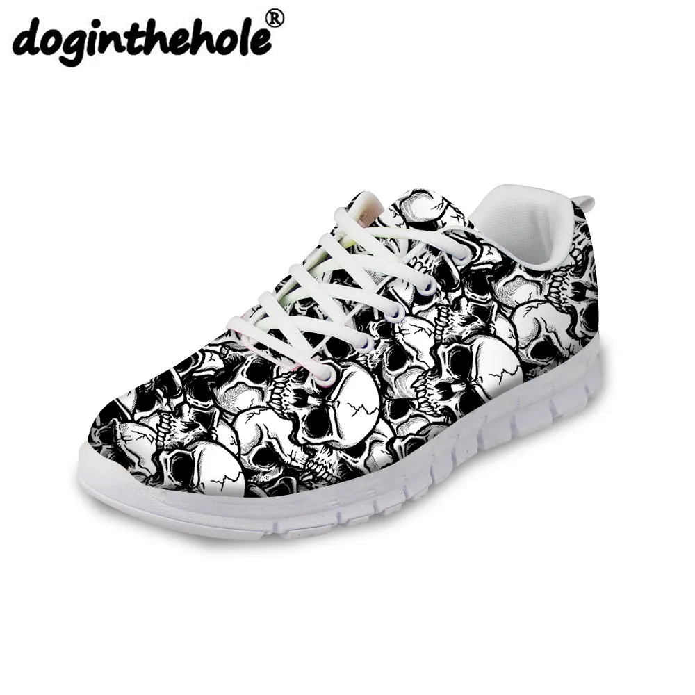 doginthehole Running Shoes Sneakers for Men Cool Punk Skull Printing Out Sport Shoes for Male Boys Mesh Lightweight Flats Shoes doginthehole Running Shoes Sneakers for Men Cool Punk Skull Printing Out Sport Shoes for Male Boys Mesh Lightweight Flats Shoes