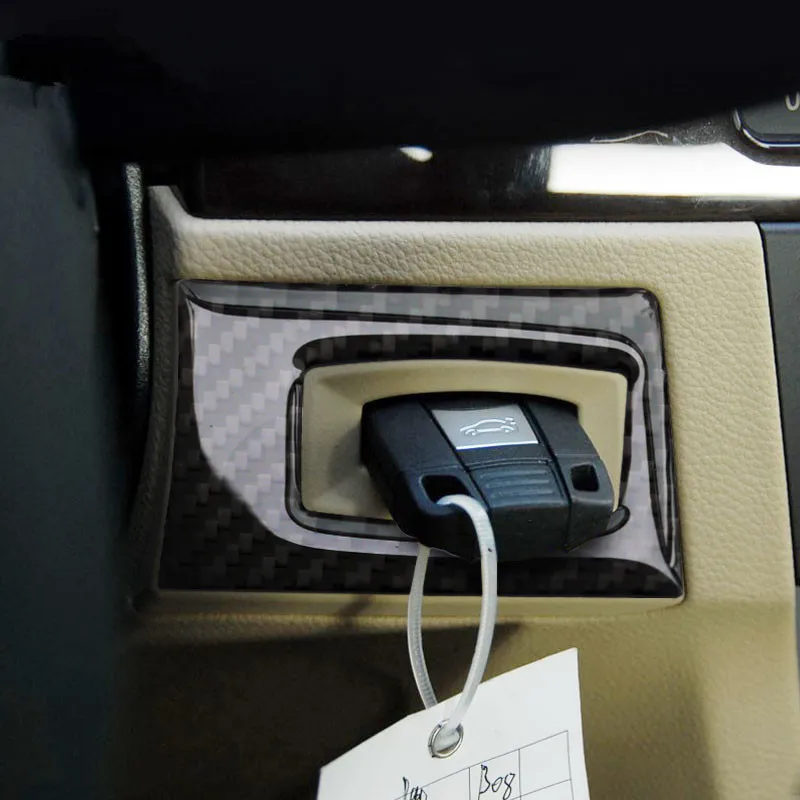 Декоративная Обложка для панели CD салона из углеродного волокна декоративная BMW 3