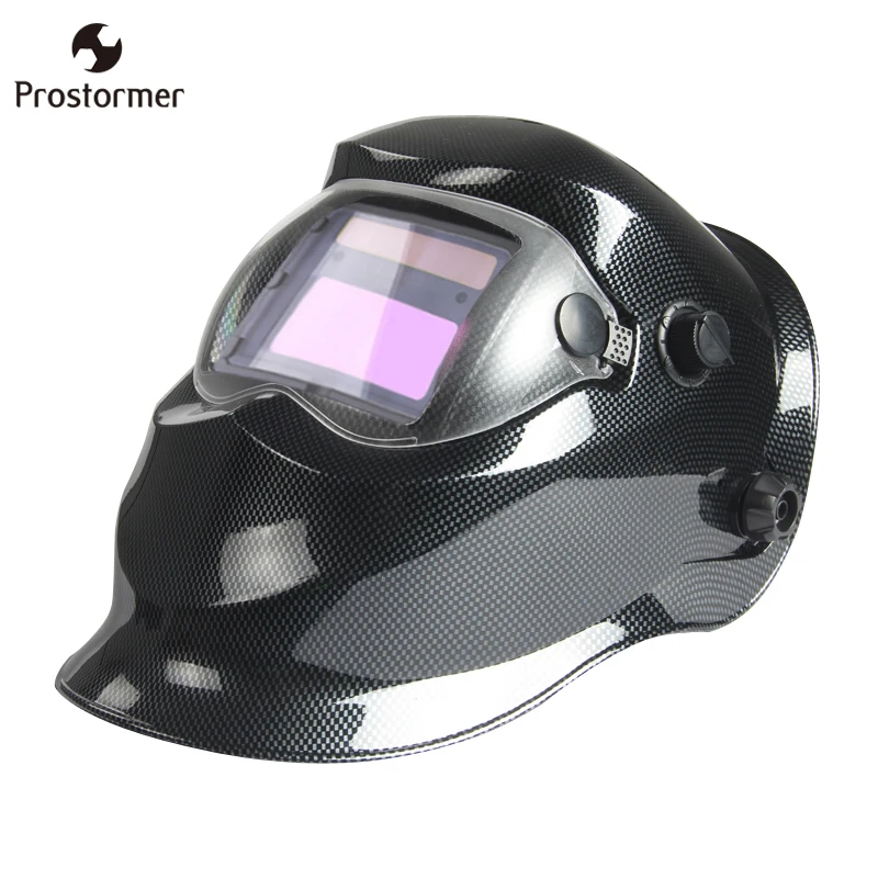 

Prostormer Black PP Solar Auto Darkening MIG MMA Electric Welding Mask/Helmet/Welder Cap/Welding Lens Welding Machine