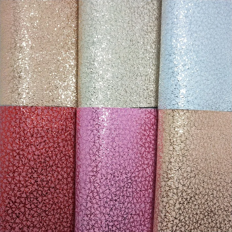 

1PC 21X29CM Synthetic Letaher, Cuero Sintetico Metallic Leather For Making Bows Accessories LEOsyntheticoDIY 9S56C