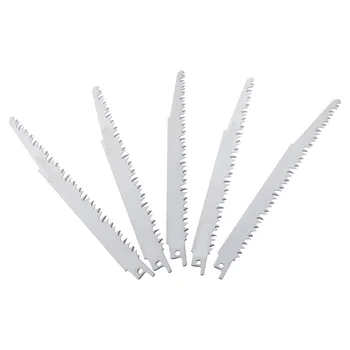 

10 Pieces Reciprocating Saw Blades 240x19x1.5mm HCS Reciprocating Saw Blade Saw Blade For PVC Wood