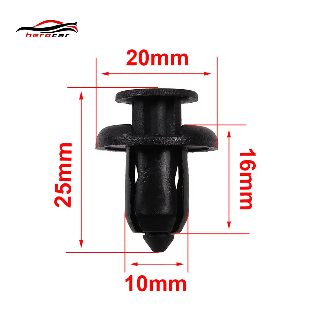 In Stock New 20x For Honda Bumper Clip FOR Civic Accord CR V Fit Odyssey S2000 Pilot Ridgeline