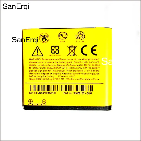 Mobile phone battery BB92100 1200mAh Battery for HTC Google G9 T5555 A6380 HD mini Aria with good quality and best price | Мобильные